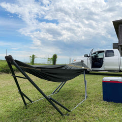 Uniki Canvas Hammock with Stand-45