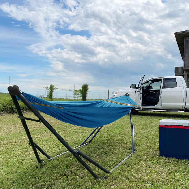 Uniki Canvas Hammock with Stand-18