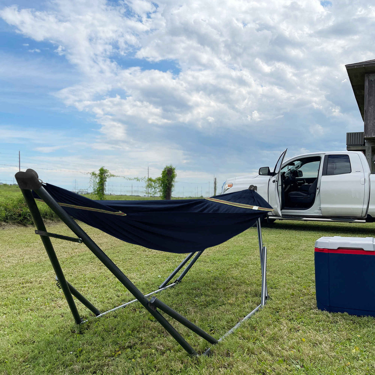Uniki Canvas Hammock with Stand-54