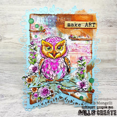 AALL and Create - A6 Stamp Set - Night Wing Petals-6