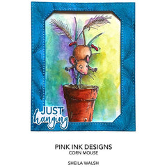 Pink Ink Designs Corn Mouse A7 Clear Stamp-3