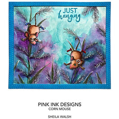 Pink Ink Designs Corn Mouse A7 Clear Stamp-2