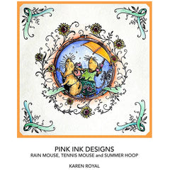 Pink Ink Designs Rain Mouse A7 Clear Stamp-4
