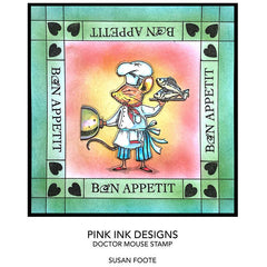 Pink Ink Designs Chef Mouse A7 Clear Stamp-4