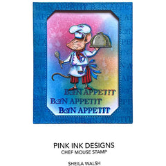 Pink Ink Designs Chef Mouse A7 Clear Stamp-3