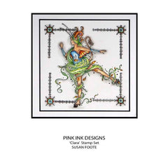 Pink Ink Designs Clara 6 in x 8 in Clear Stamp Set-13