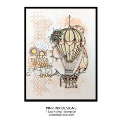 Pink Ink Designs I Saw A Ship... 6 in x 8 in Clear Stamp Set-11
