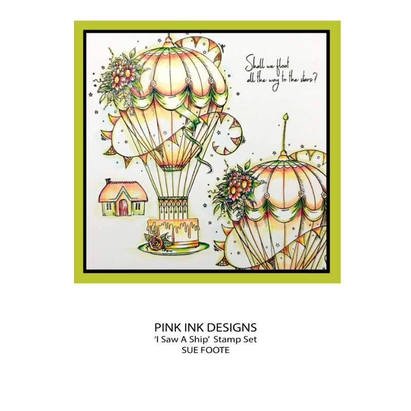 Pink Ink Designs I Saw A Ship... 6 in x 8 in Clear Stamp Set-13