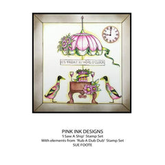 Pink Ink Designs I Saw A Ship... 6 in x 8 in Clear Stamp Set-14