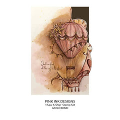 Pink Ink Designs I Saw A Ship... 6 in x 8 in Clear Stamp Set-5