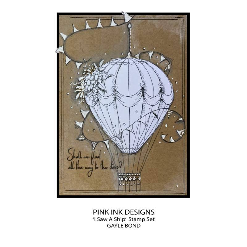 Pink Ink Designs I Saw A Ship... 6 in x 8 in Clear Stamp Set-7