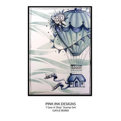 Pink Ink Designs I Saw A Ship... 6 in x 8 in Clear Stamp Set-8