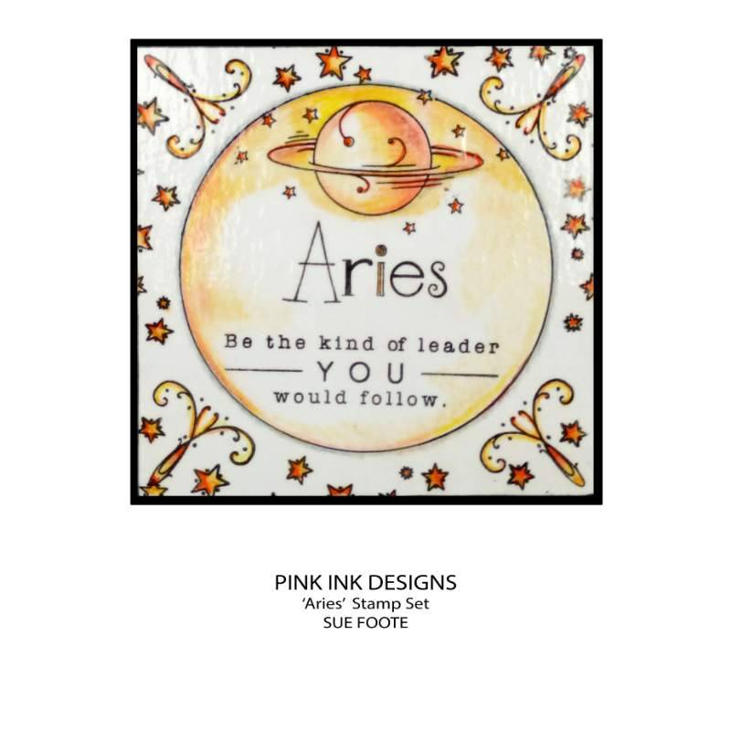 Pink Ink Designs Aries Trailblazer 6 in x 8 in Clear Stamp Set-2