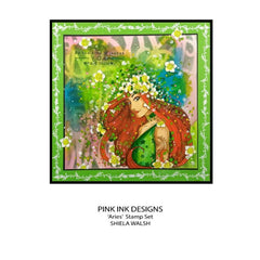 Pink Ink Designs Aries Trailblazer 6 in x 8 in Clear Stamp Set-11