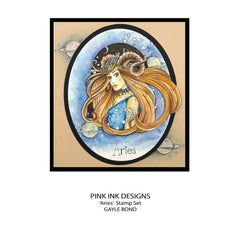 Pink Ink Designs Aries Trailblazer 6 in x 8 in Clear Stamp Set-7