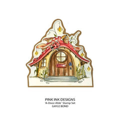 Pink Ink Designs A-Door-Able 6 in x 8 in Clear Stamp Set-12