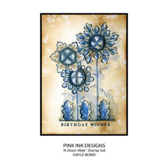 Pink Ink Designs A-Door-Able 6 in x 8 in Clear Stamp Set-11