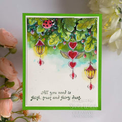 Pink Ink Designs Shine A Light 6 in x 8 in Clear Stamp Set-6