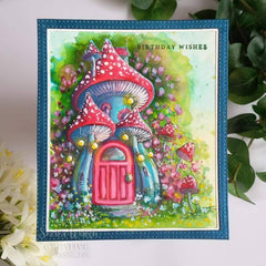 Pink Ink Designs Fairy Magic 6 in x 8 in Clear Stamp Set-4