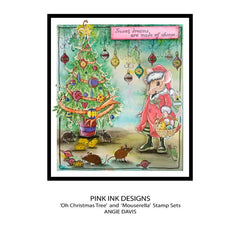 Pink Ink Designs Oh Christmas Tree 6 in x 8 in Clear Stamp Set-7