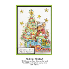 Pink Ink Designs Oh Christmas Tree 6 in x 8 in Clear Stamp Set-8