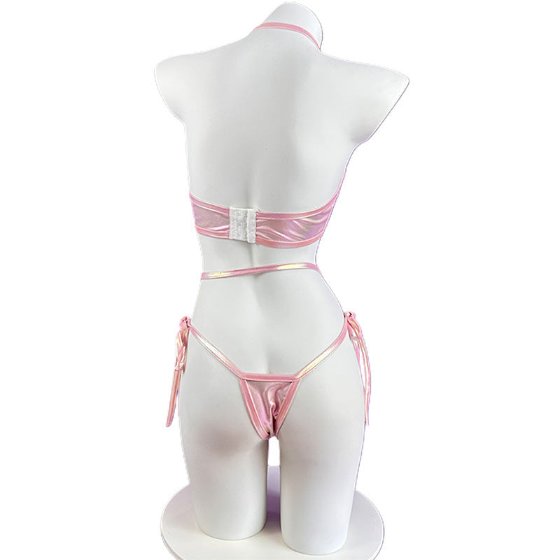Anime Bunny Girl Style Neo Chrome Swimwear Sexy Bikini Cosplay Lingerie-18