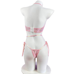 Anime Bunny Girl Style Neo Chrome Swimwear Sexy Bikini Cosplay Lingerie-18