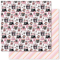 Pink Halloween B 12x12 Paper (12pc Bulk Pack) 32802-1