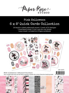 Pink Halloween 6x8" Quick Cards Collection 32871-1