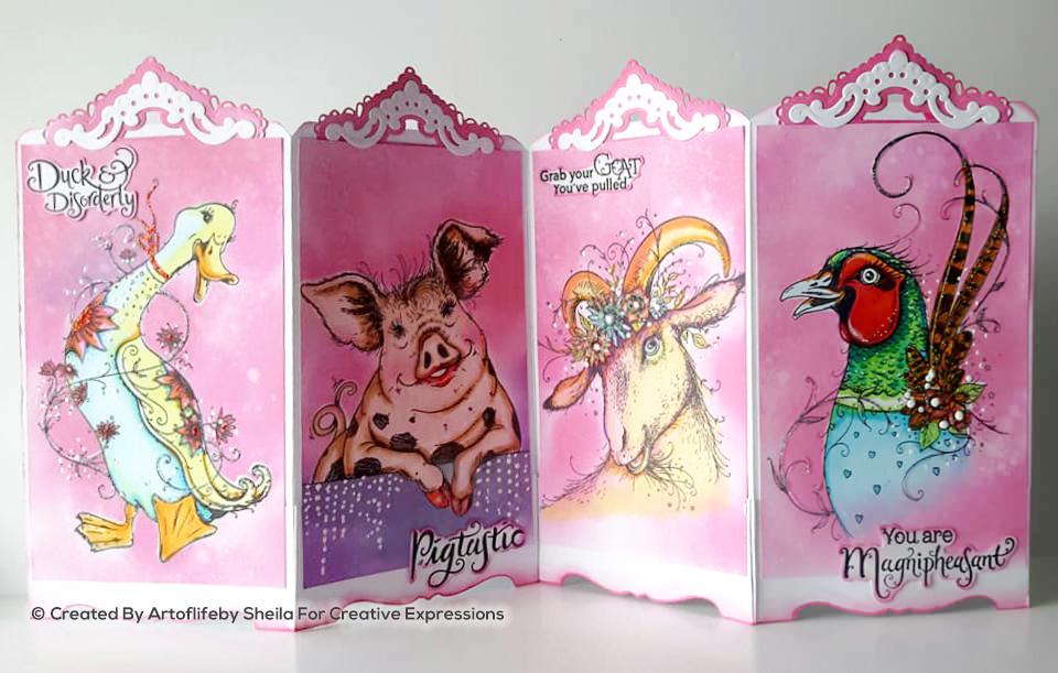 Magnipheasant A5 Clear Stamp Set-7