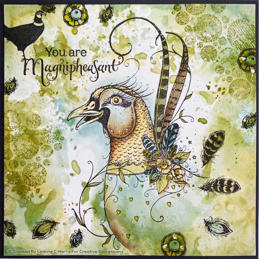 Magnipheasant A5 Clear Stamp Set-2