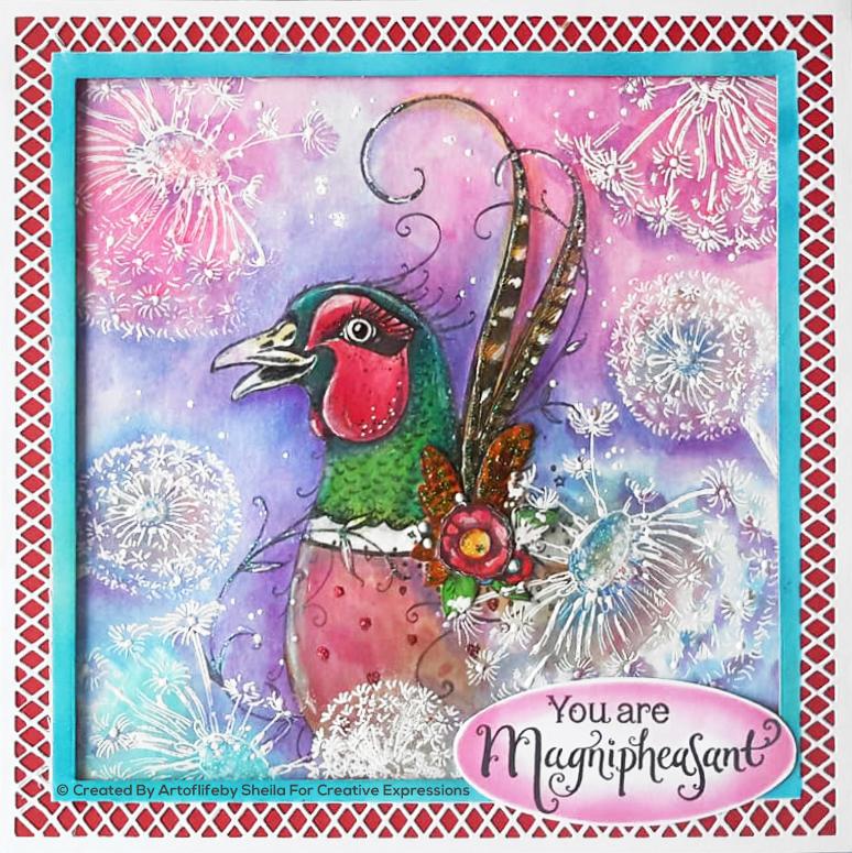 Magnipheasant A5 Clear Stamp Set-3