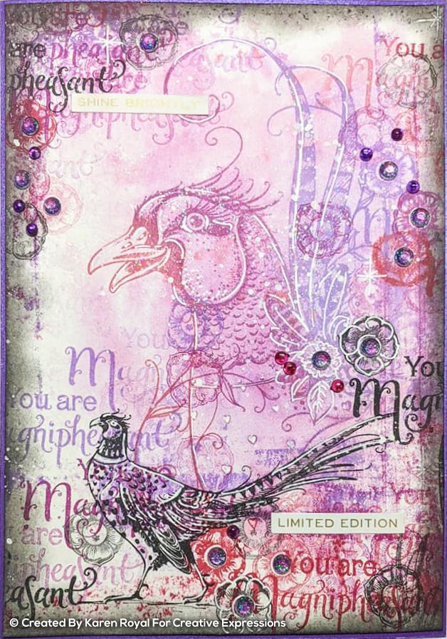 Magnipheasant A5 Clear Stamp Set-4