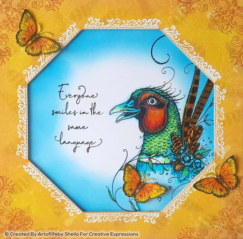 Magnipheasant A5 Clear Stamp Set-5