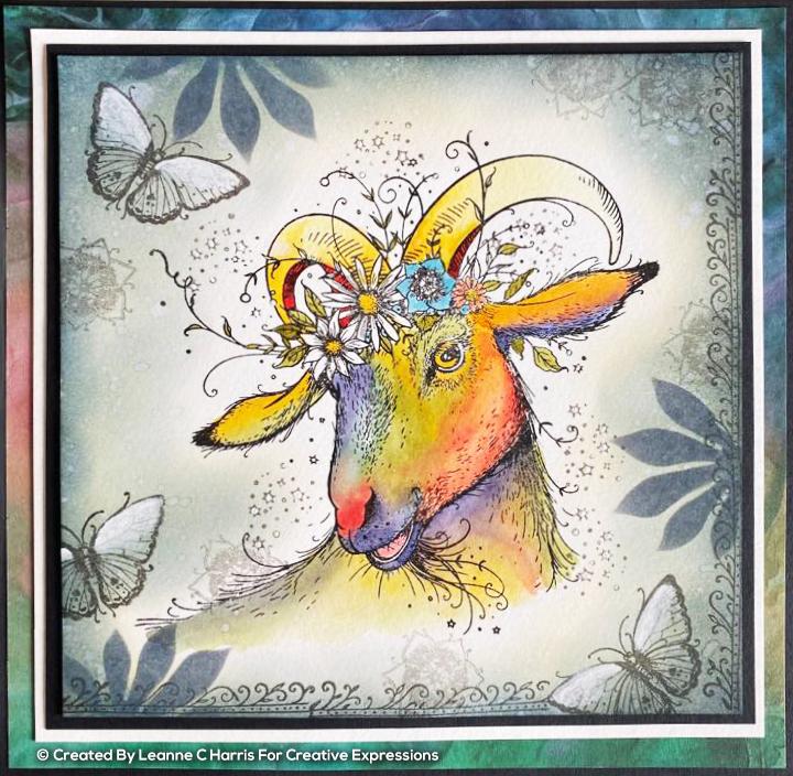 Goatally Gorgeous A5 Clear Stamp Set-4
