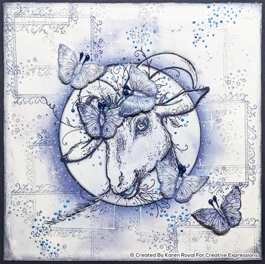 Goatally Gorgeous A5 Clear Stamp Set-5