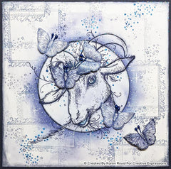 Goatally Gorgeous A5 Clear Stamp Set-5