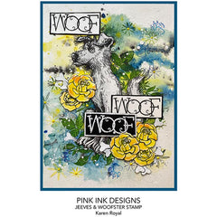 Pink Ink Designs Jeeves & Woofster A5 Clear Stamp Set-7