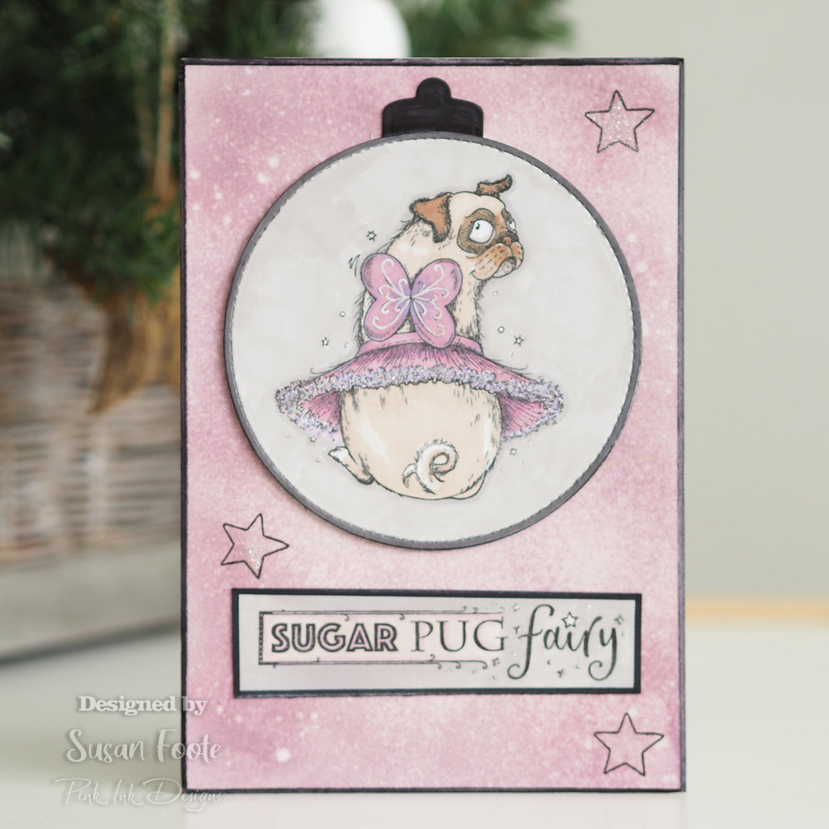 Pink Ink Designs Pawsome Pooch A5 Clear Stamp-3