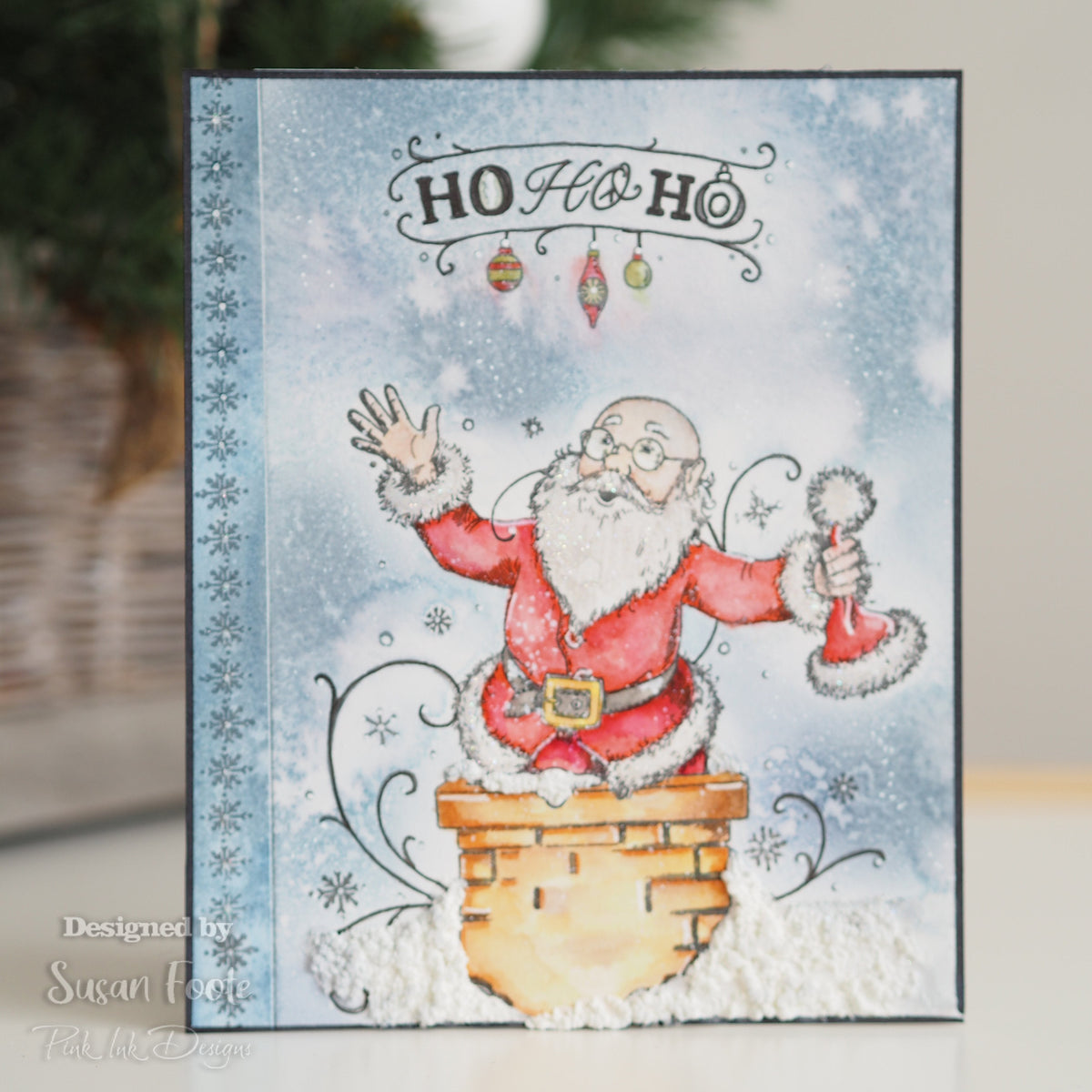 Pink Ink Designs Just Be-Claus A5 Clear Stamp-2