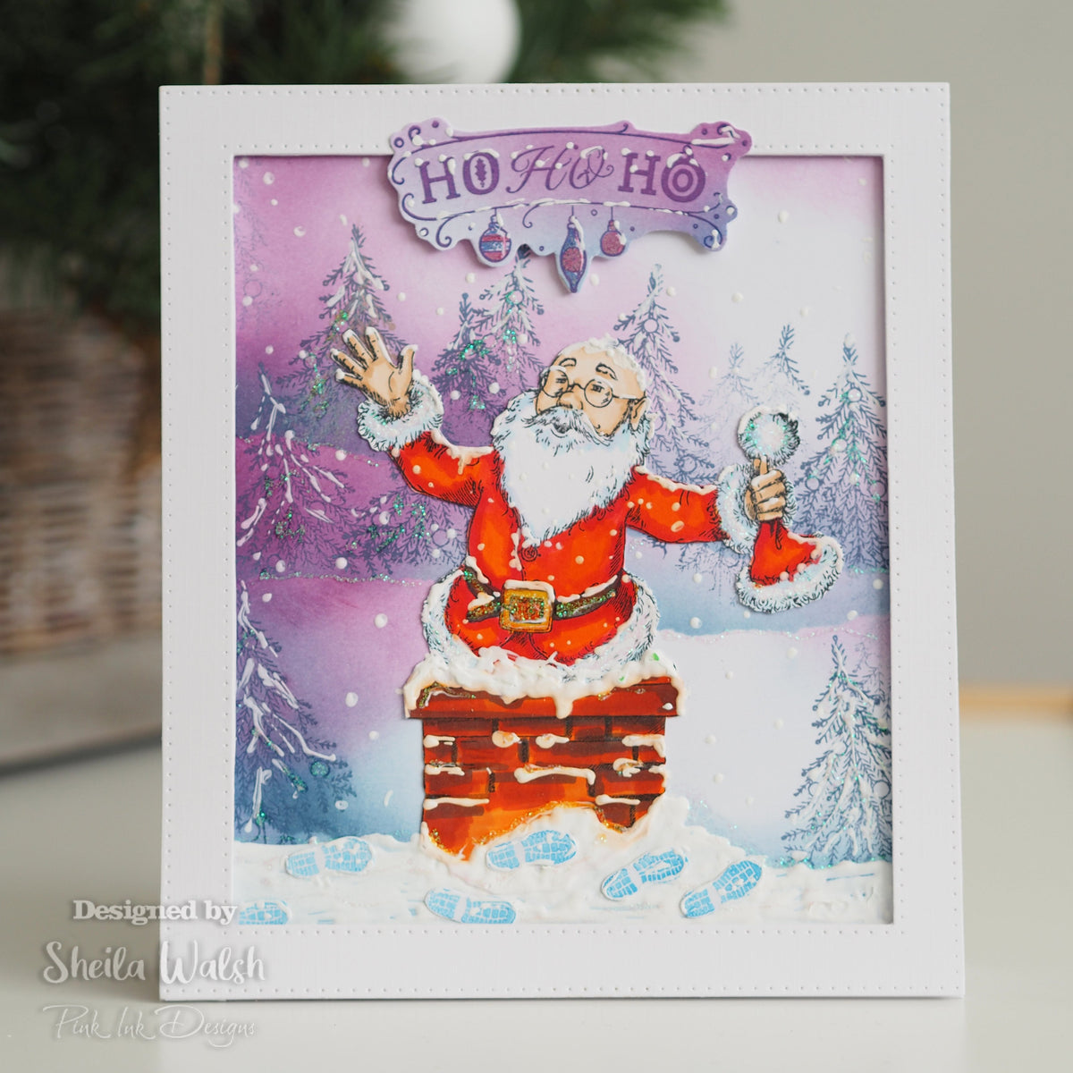 Pink Ink Designs Just Be-Claus A5 Clear Stamp-3