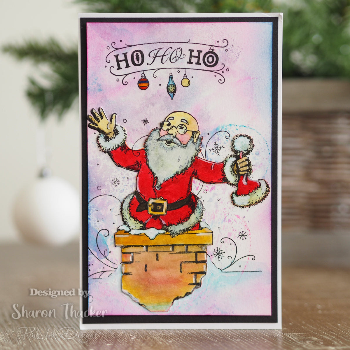 Pink Ink Designs Just Be-Claus A5 Clear Stamp-4