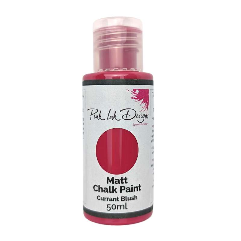 Pink Ink Matt Chalk Paint 50ml-12