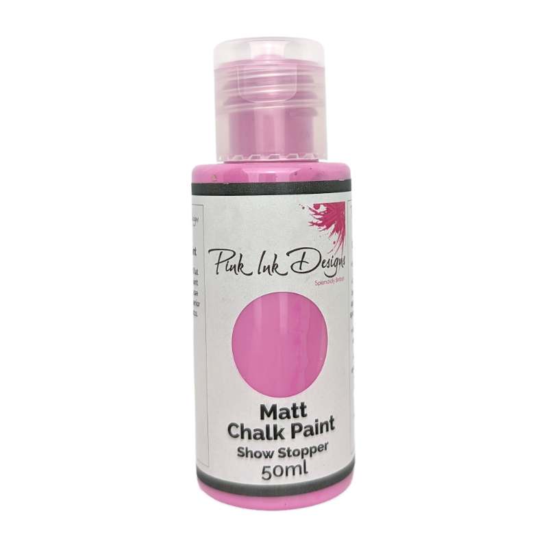 Pink Ink Matt Chalk Paint 50ml-22
