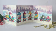 Pink Ink Designs Christ-Mouse Express 6 in x 8 in Clear Stamp Set-2