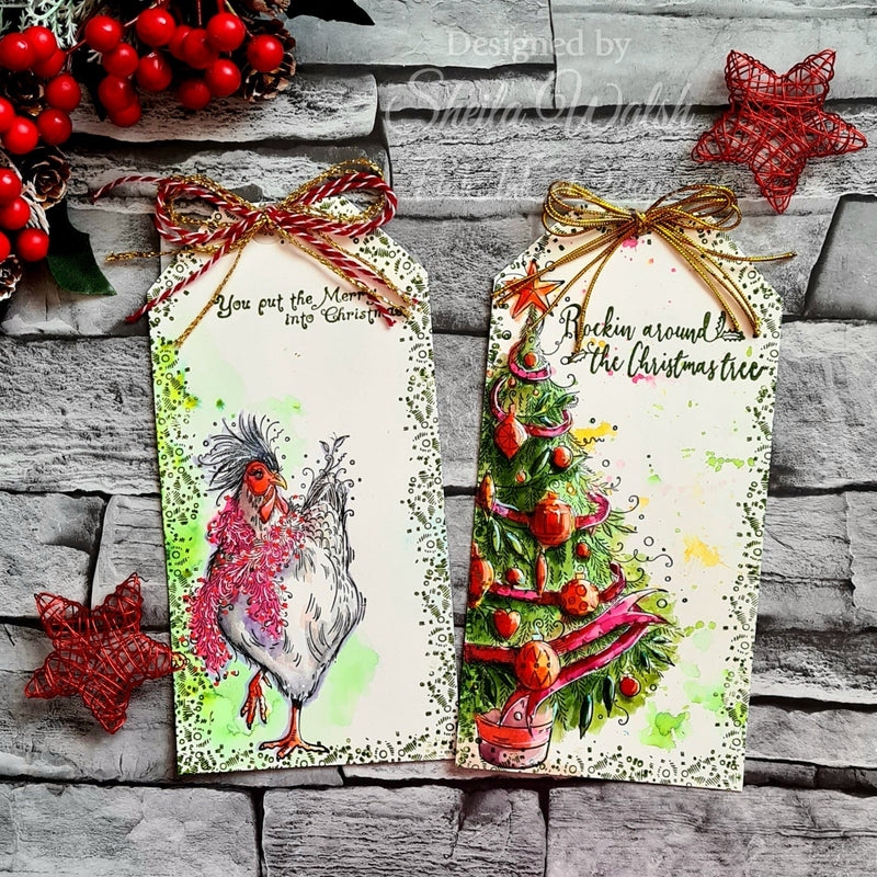 Pink Ink Designs Oh Christmas Tree 6 in x 8 in Clear Stamp Set-3