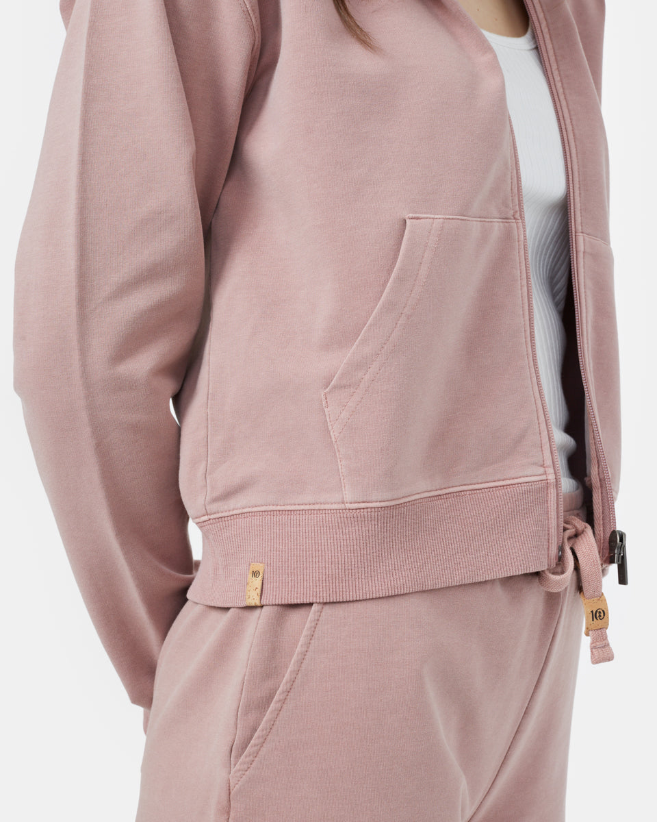 French Terry Zip Hoodie-4