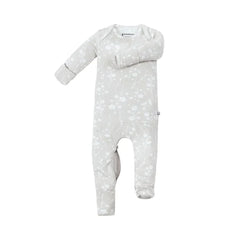 Convertible Footie | günamüna | Magnolia | Gray-2