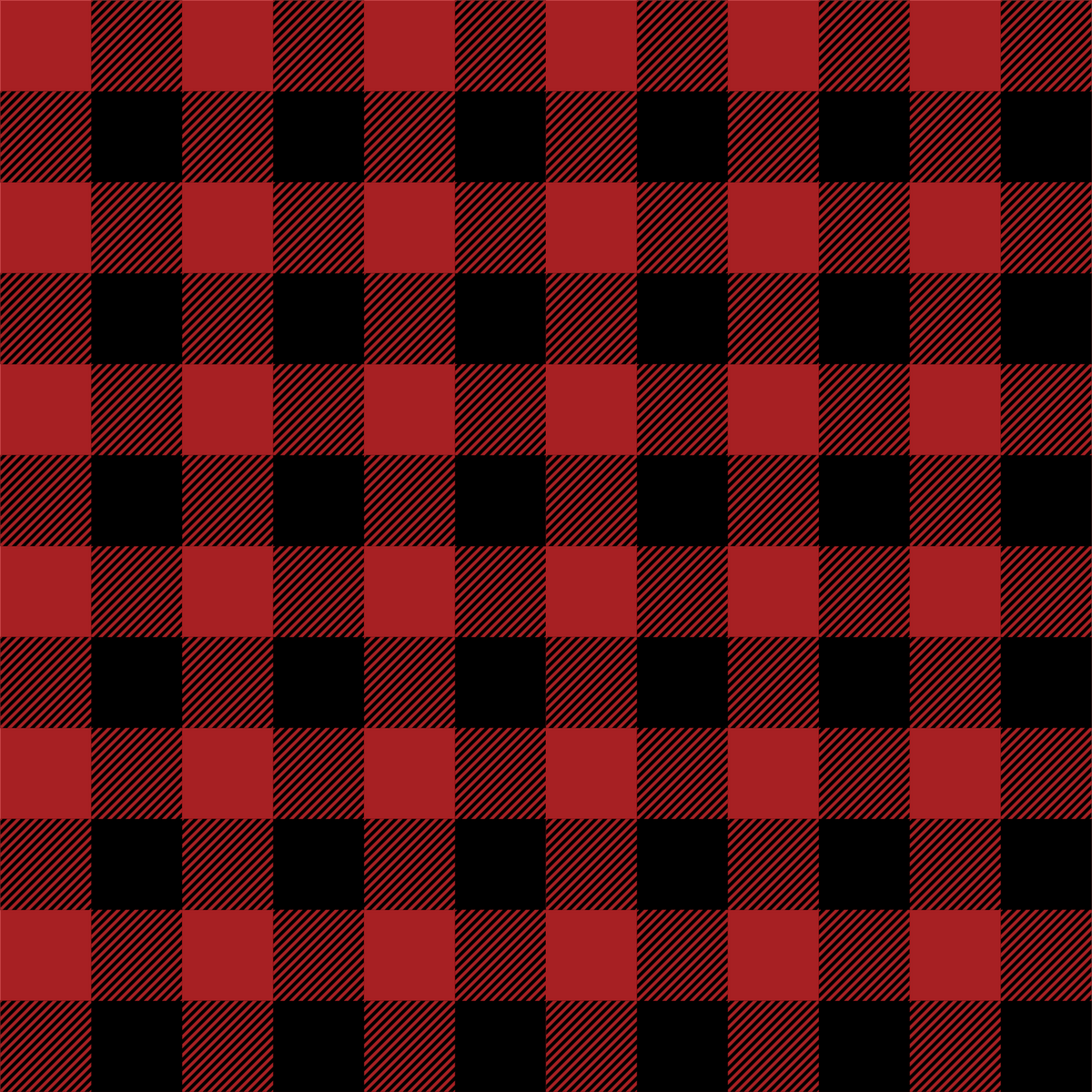 Craft HTV  Plaid Red Pattern-1