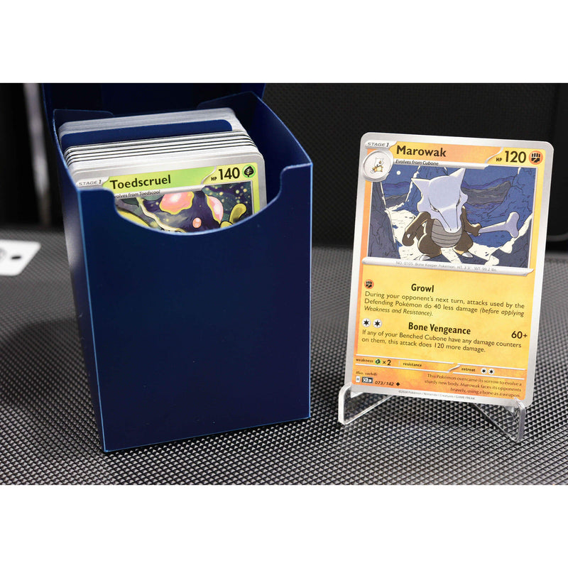 EVORETRO Plastic Deck Box fit 100 card good for Commander-5